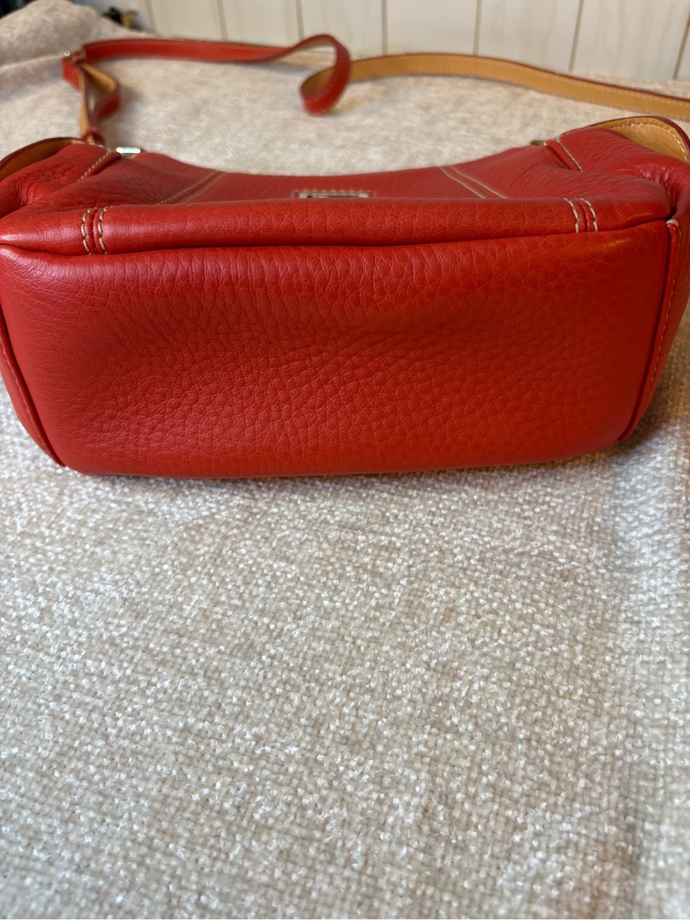 Dooney & Bourke Pebbled Leather Crossbody with Gold-Tone Hardware - Picture 13 of 16